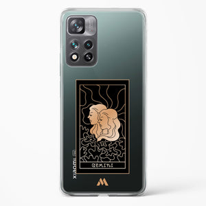 Tarot Card Zodiac Gemini Crystal Clear Transparent Case-(Xiaomi)