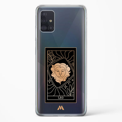 Tarot Card Zodiac Leo Crystal Clear Transparent Case-(Samsung)