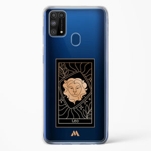 Tarot Card Zodiac Leo Crystal Clear Transparent Case-(Samsung)