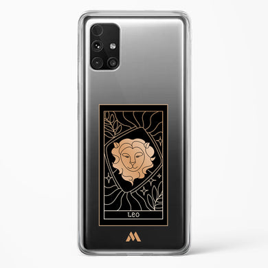 Tarot Card Zodiac Leo Crystal Clear Transparent Case-(Samsung)