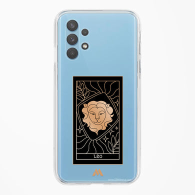 Tarot Card Zodiac Leo Crystal Clear Transparent Case-(Samsung)