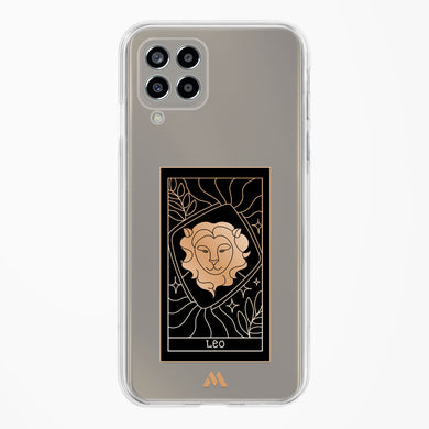 Tarot Card Zodiac Leo Crystal Clear Transparent Case-(Samsung)