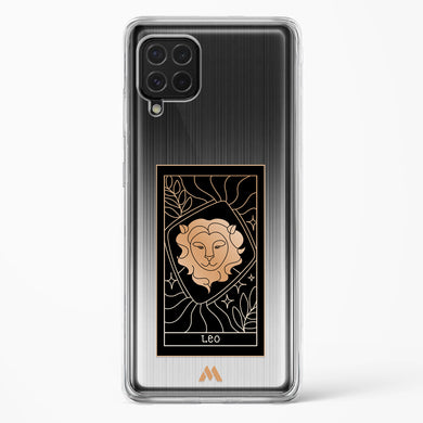 Tarot Card Zodiac Leo Crystal Clear Transparent Case-(Samsung)