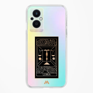 Tarot Card Zodiac Libra Crystal Clear Transparent Case-(Oppo)