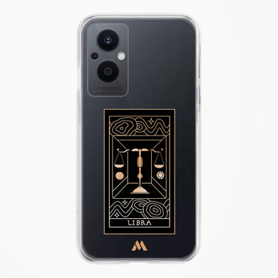 Tarot Card Zodiac Libra Crystal Clear Transparent Case-(Oppo)