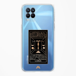 Tarot Card Zodiac Libra Crystal Clear Transparent Case-(Realme)