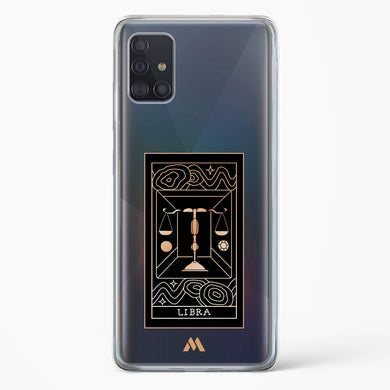 Tarot Card Zodiac Libra Crystal Clear Transparent Case-(Samsung)