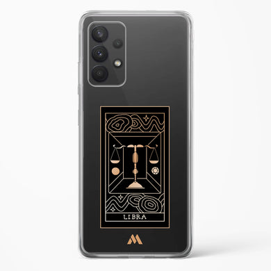 Tarot Card Zodiac Libra Crystal Clear Transparent Case-(Samsung)
