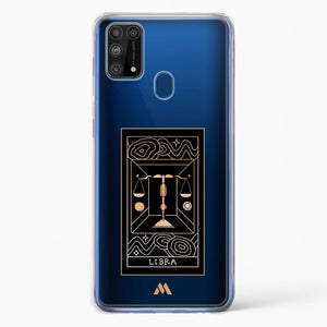 Tarot Card Zodiac Libra Crystal Clear Transparent Case-(Samsung)