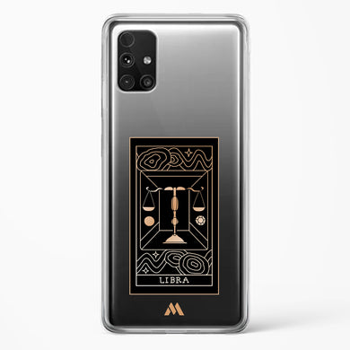Tarot Card Zodiac Libra Crystal Clear Transparent Case-(Samsung)