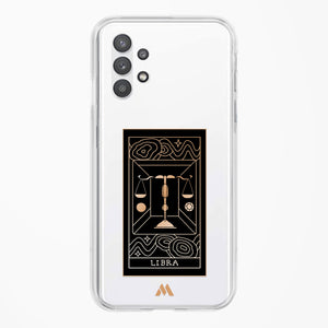 Tarot Card Zodiac Libra Crystal Clear Transparent Case-(Samsung)