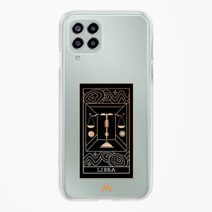 Tarot Card Zodiac Libra Crystal Clear Transparent Case-(Samsung)