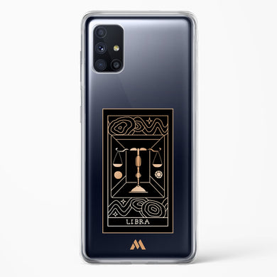 Tarot Card Zodiac Libra Crystal Clear Transparent Case-(Samsung)