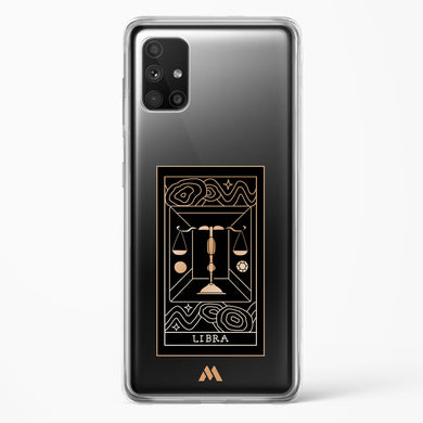 Tarot Card Zodiac Libra Crystal Clear Transparent Case-(Samsung)