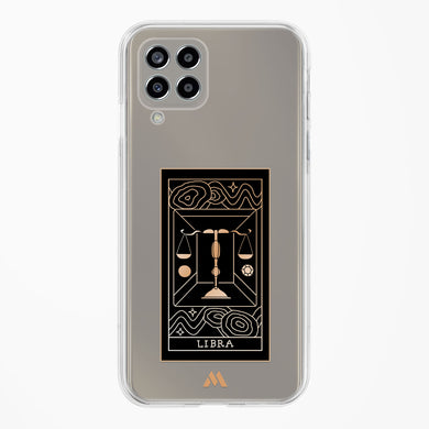 Tarot Card Zodiac Libra Crystal Clear Transparent Case-(Samsung)