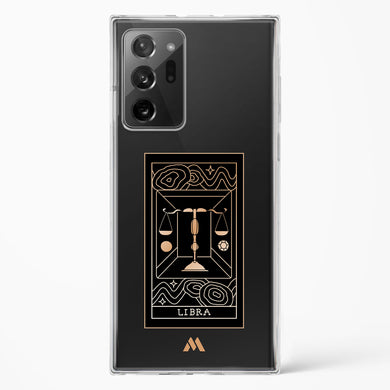 Tarot Card Zodiac Libra Crystal Clear Transparent Case-(Samsung)