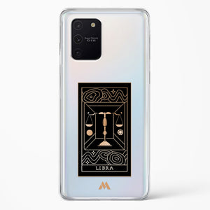 Tarot Card Zodiac Libra Crystal Clear Transparent Case-(Samsung)