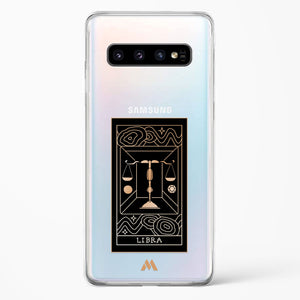 Tarot Card Zodiac Libra Crystal Clear Transparent Case-(Samsung)