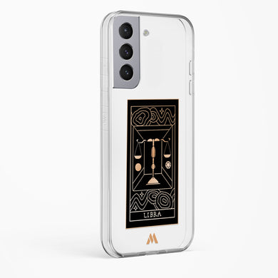 Tarot Card Zodiac Libra Crystal Clear Transparent Case-(Samsung)