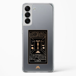 Tarot Card Zodiac Libra Crystal Clear Transparent Case-(Samsung)