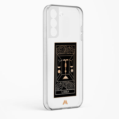 Tarot Card Zodiac Libra Crystal Clear Transparent Case-(Samsung)