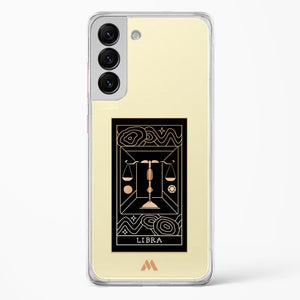 Tarot Card Zodiac Libra Crystal Clear Transparent Case-(Samsung)