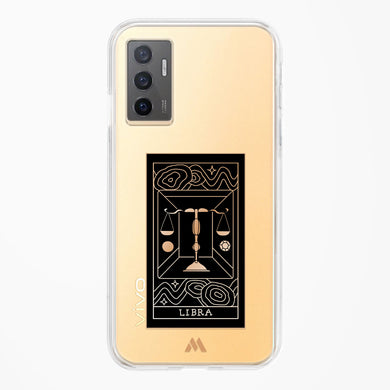 Tarot Card Zodiac Libra Crystal Clear Transparent Case-(Vivo)