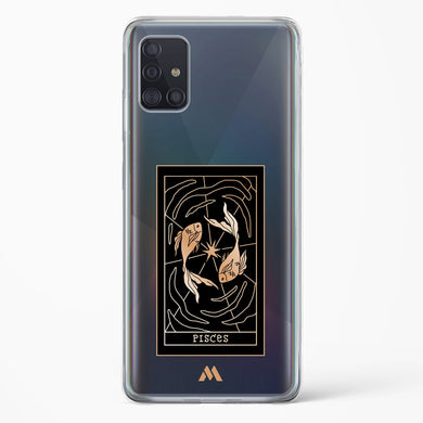 Tarot Card Zodiac Pisces Crystal Clear Transparent Case-(Samsung)