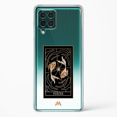 Tarot Card Zodiac Pisces Crystal Clear Transparent Case-(Samsung)