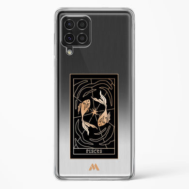 Tarot Card Zodiac Pisces Crystal Clear Transparent Case-(Samsung)
