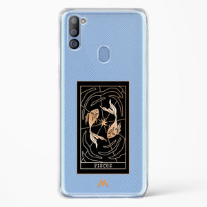 Tarot Card Zodiac Pisces Crystal Clear Transparent Case-(Samsung)
