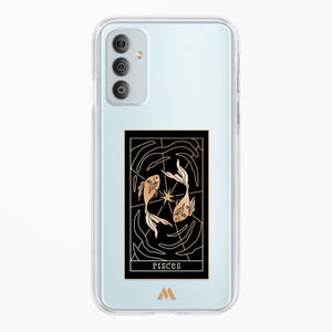 Tarot Card Zodiac Pisces Crystal Clear Transparent Case-(Samsung)