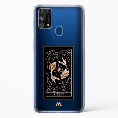 Tarot Card Zodiac Pisces Crystal Clear Transparent Case-(Samsung)