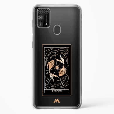 Tarot Card Zodiac Pisces Crystal Clear Transparent Case-(Samsung)