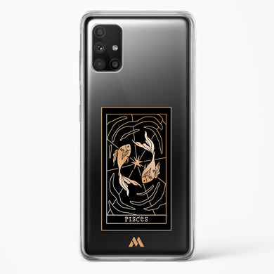 Tarot Card Zodiac Pisces Crystal Clear Transparent Case-(Samsung)