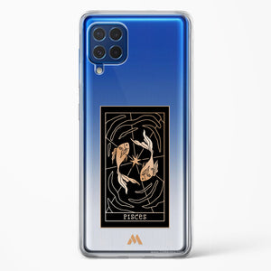 Tarot Card Zodiac Pisces Crystal Clear Transparent Case-(Samsung)