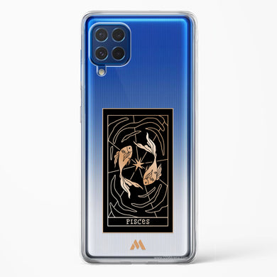 Tarot Card Zodiac Pisces Crystal Clear Transparent Case-(Samsung)
