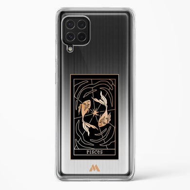 Tarot Card Zodiac Pisces Crystal Clear Transparent Case-(Samsung)