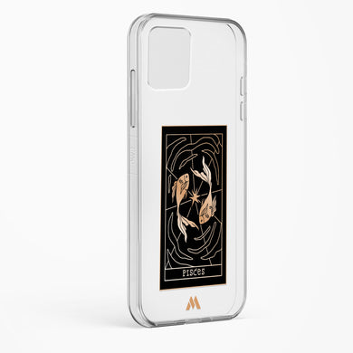 Tarot Card Zodiac Pisces Crystal Clear Transparent Case-(Samsung)