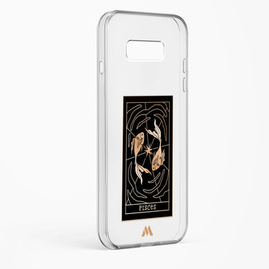 Tarot Card Zodiac Pisces Crystal Clear Transparent Case-(Samsung)