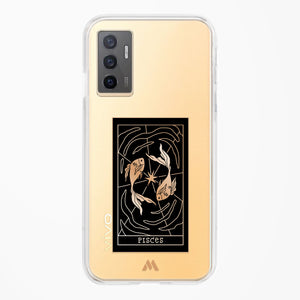 Tarot Card Zodiac Pisces Crystal Clear Transparent Case-(Vivo)