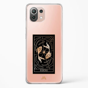 Tarot Card Zodiac Pisces Crystal Clear Transparent Case-(Xiaomi)