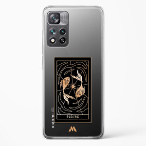 Tarot Card Zodiac Pisces Crystal Clear Transparent Case-(Xiaomi)