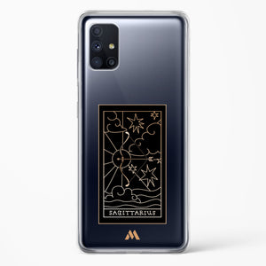 Tarot Card Zodiac Sagittarius Crystal Clear Transparent Case-(Samsung)