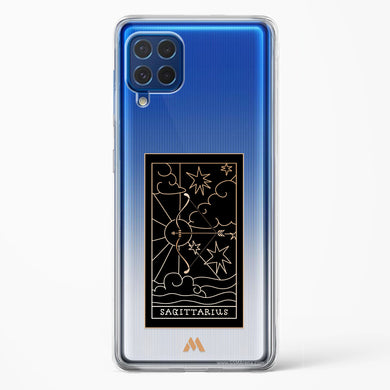 Tarot Card Zodiac Sagittarius Crystal Clear Transparent Case-(Samsung)