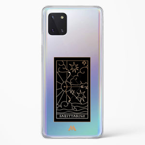 Tarot Card Zodiac Sagittarius Crystal Clear Transparent Case-(Samsung)