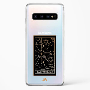 Tarot Card Zodiac Sagittarius Crystal Clear Transparent Case-(Samsung)