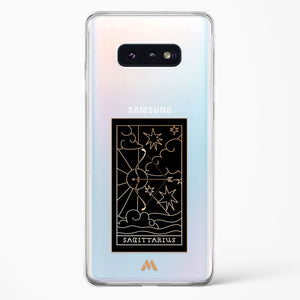 Tarot Card Zodiac Sagittarius Crystal Clear Transparent Case-(Samsung)