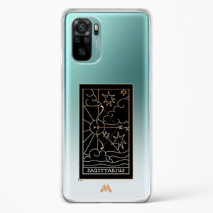 Tarot Card Zodiac Sagittarius Crystal Clear Transparent Case-(Xiaomi)