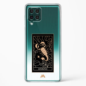 Tarot Card Zodiac Scorpio Crystal Clear Transparent Case-(Samsung)